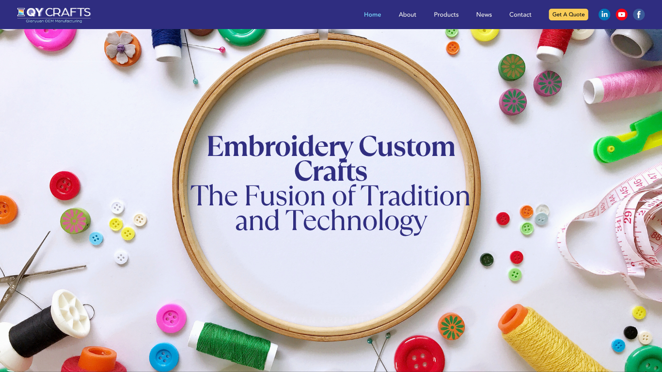 Embroidery Custom Crafts: The Fusion of Tradition and Technology