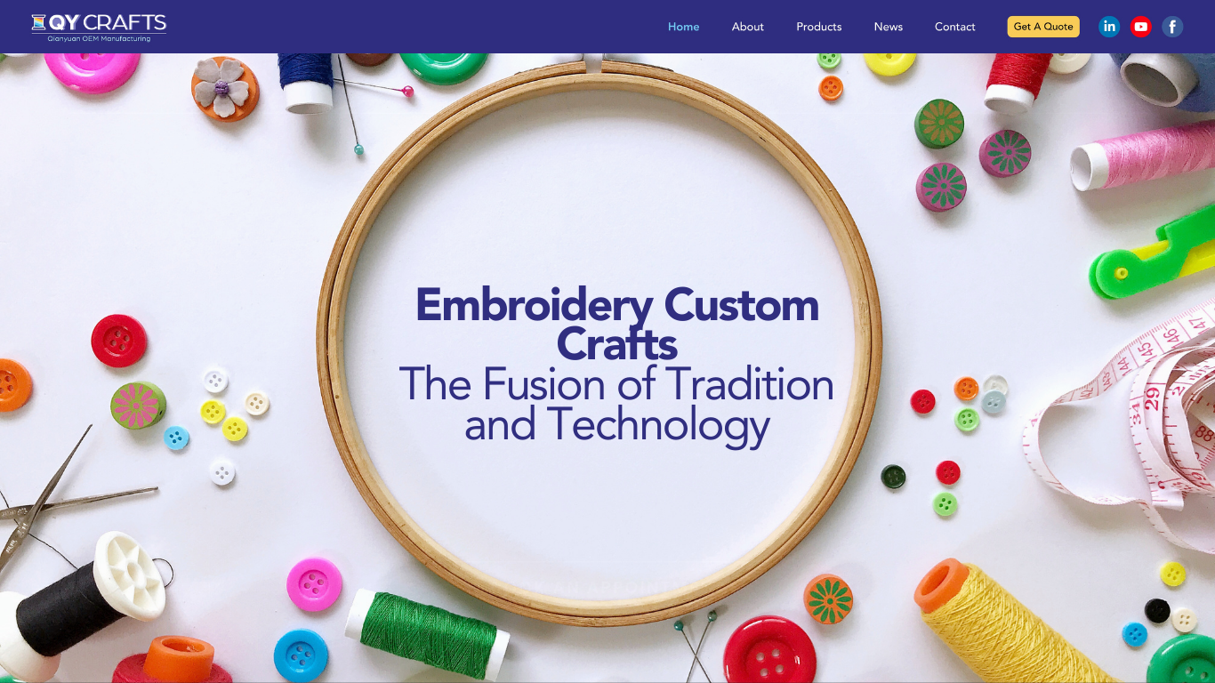 Embroidery Custom Crafts: The Fusion of Tradition and Technology