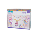 Birthday Unicorn Party Set