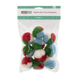 Multicolor Yarn Pompom