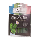 Mini Cactua Chenille Stem Craft Kit