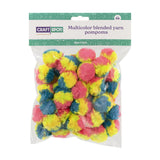 Muticolor Blend Yarn Pompom